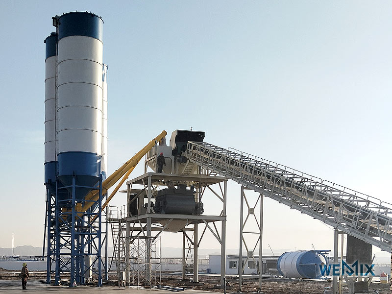 HZS120 Concrete Batching Plant